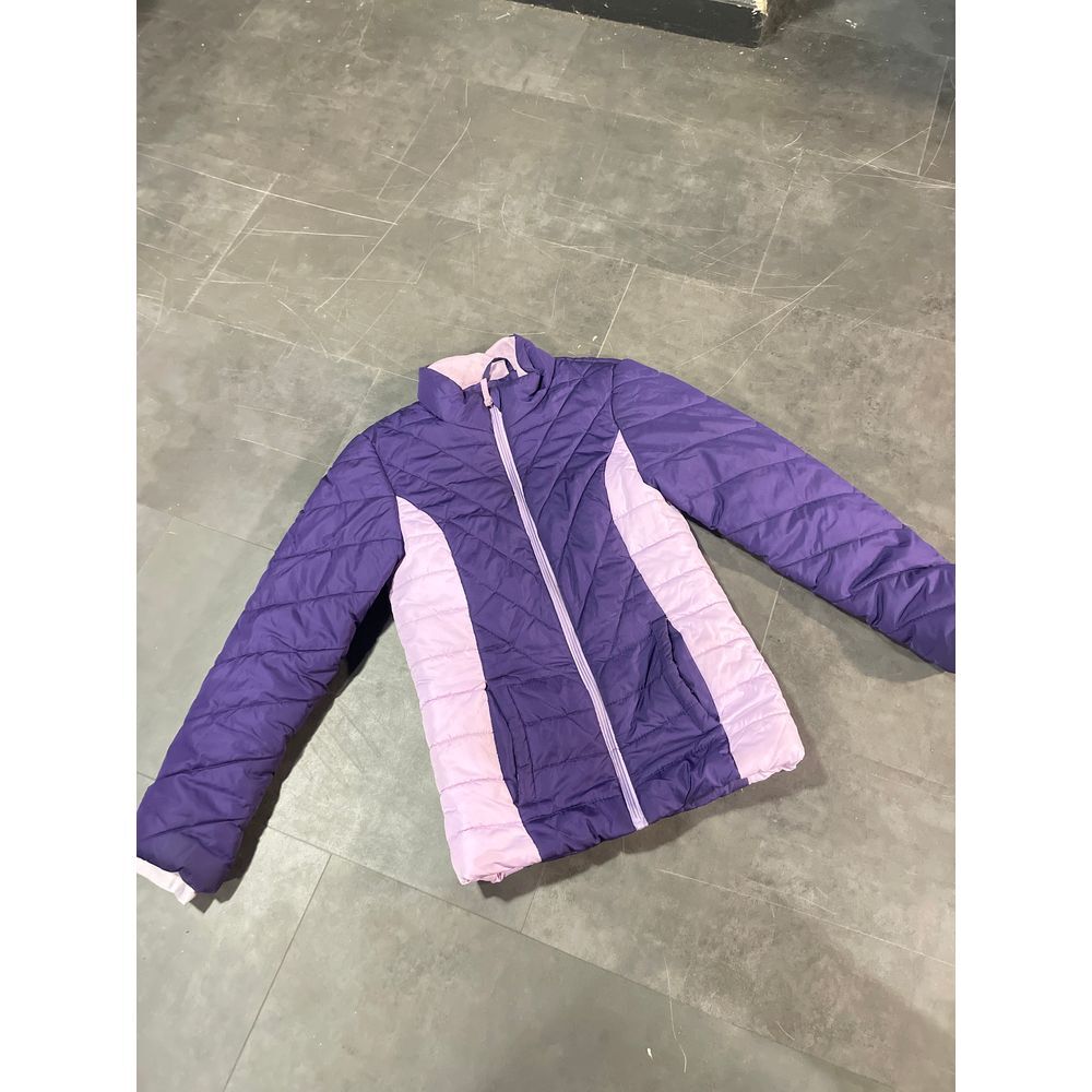 Rougemont Purple & Pink Quilted Jacket Warm Cozy Winter Outerwear D-3